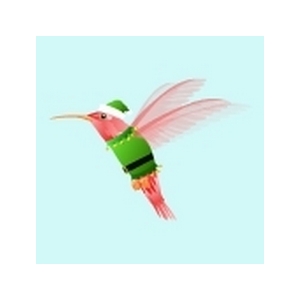 Rose Little Helper Hummingbird